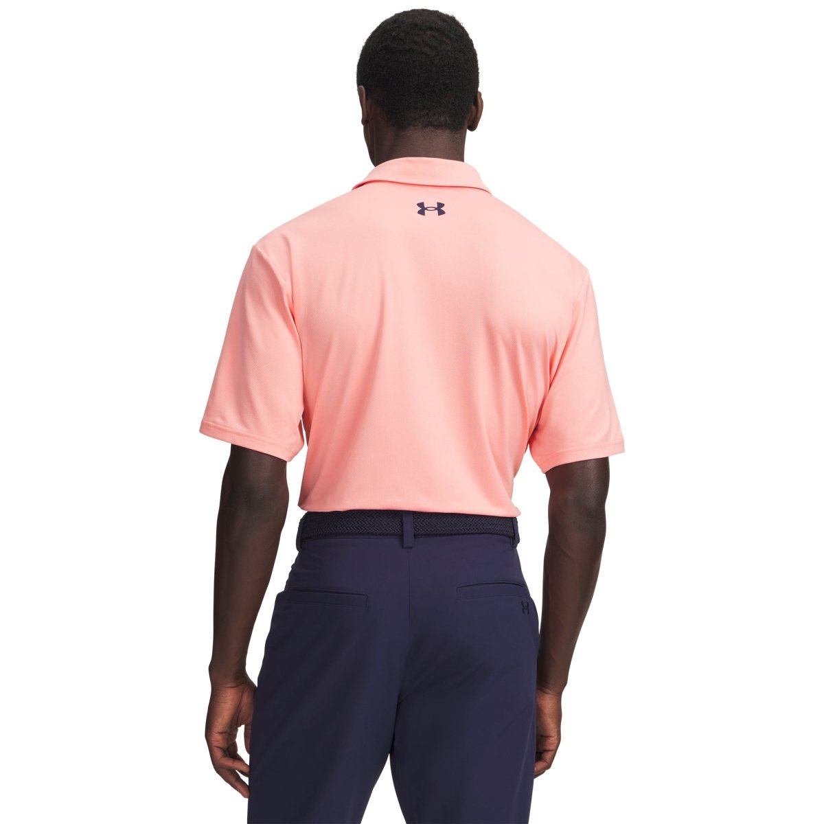 Under Armour Matchplay Men's Polo - Posh Pink / Midnight Navy - Under Armour