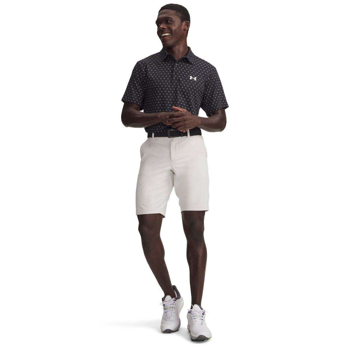 Under Armour Drive Tapered Men's Shorts - Summit White / Halo Grey - Under Armour