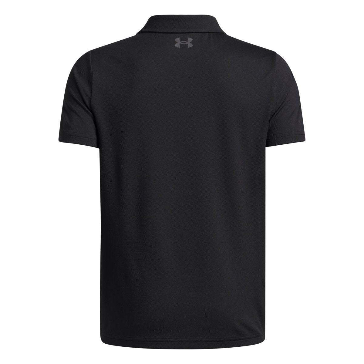 Under Armour Matchplay Junior Golf Polo - Black / Castlerock - Under Armour