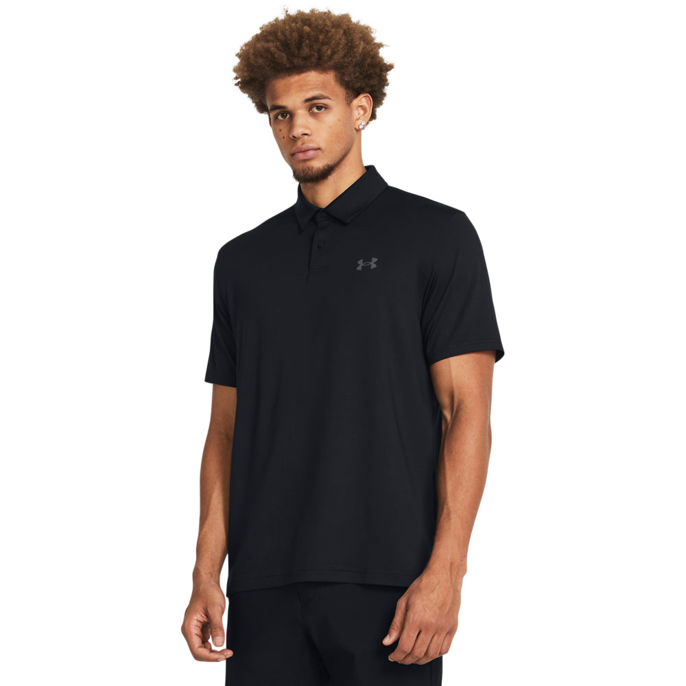 Under Armour Tee To Green Mens Golf Polo