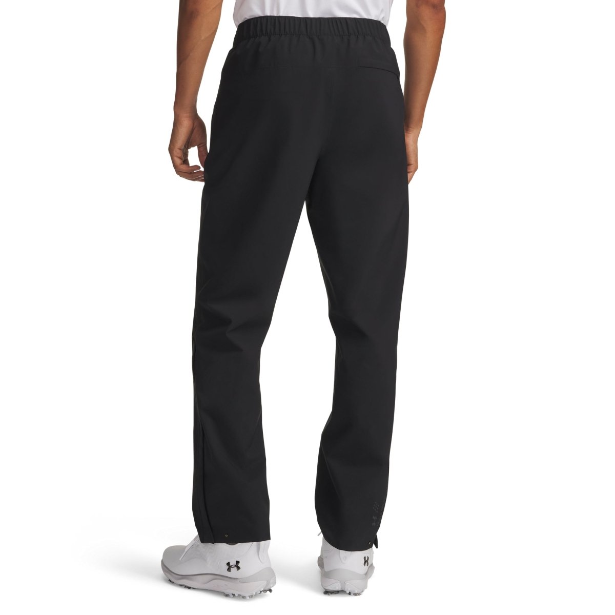 Under Armour Drive Pro Waterproof Golf Trousers - Black / White - Under Armour