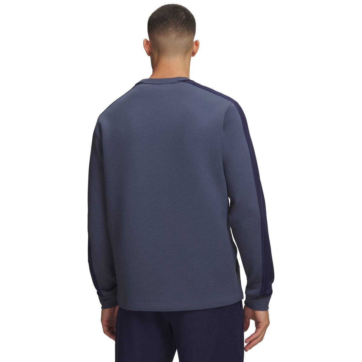 Under Armour Drive Midlayer Men's Crew Neck Jumper - Downpour Grey / Midnight Navy - Under Armour