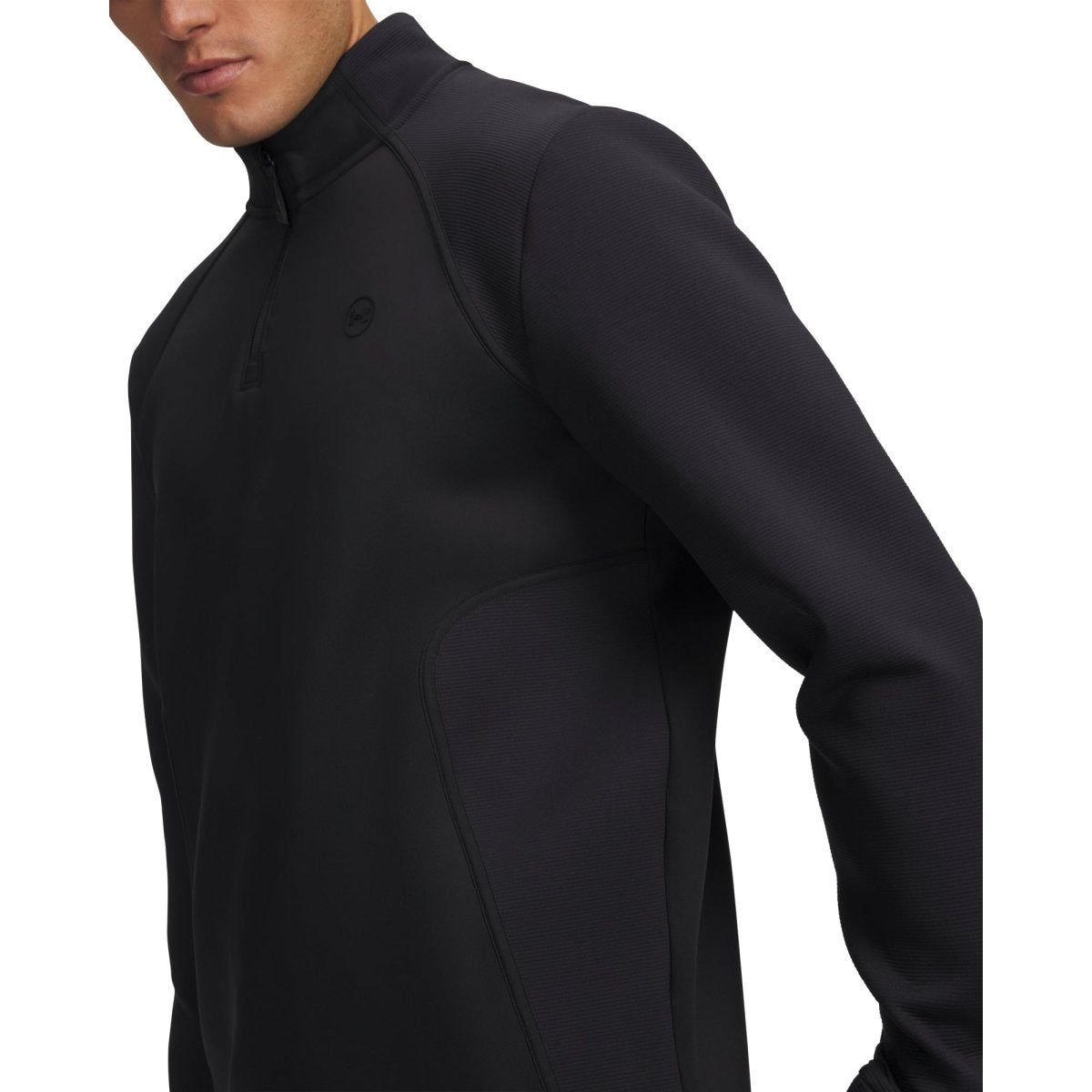 Under Armour Drive Midlayer Men's 1/4 Zip Jumper - Black - Under Armour