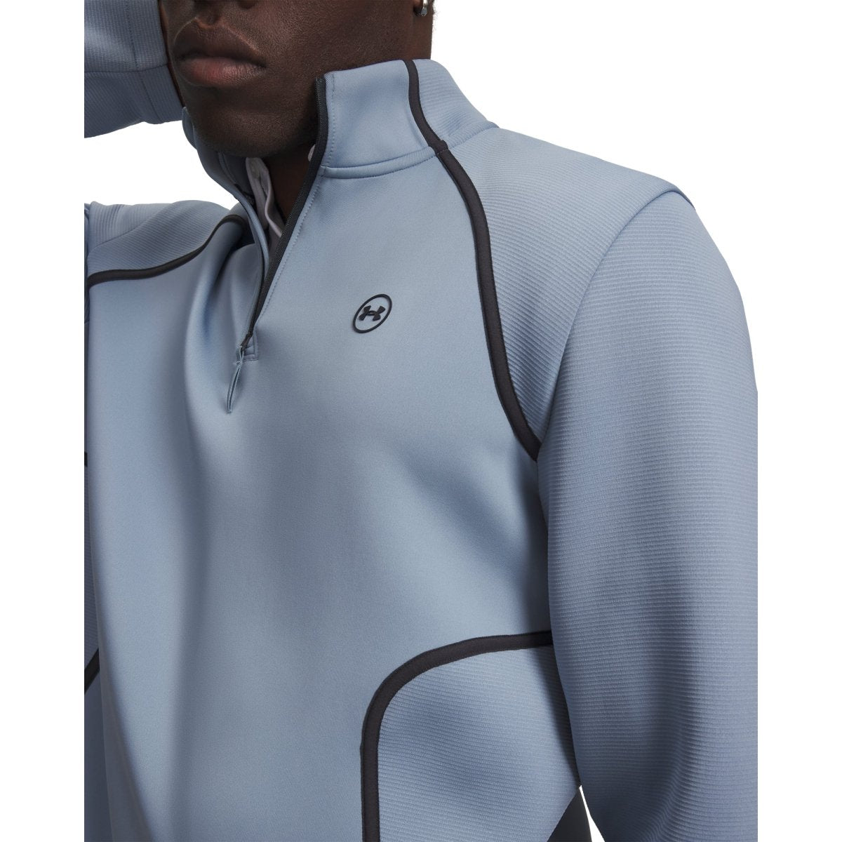 Under Armour Drive Midlayer Men's 1/4 Zip Jumper - Blue Wind / Anthracite - Under Armour