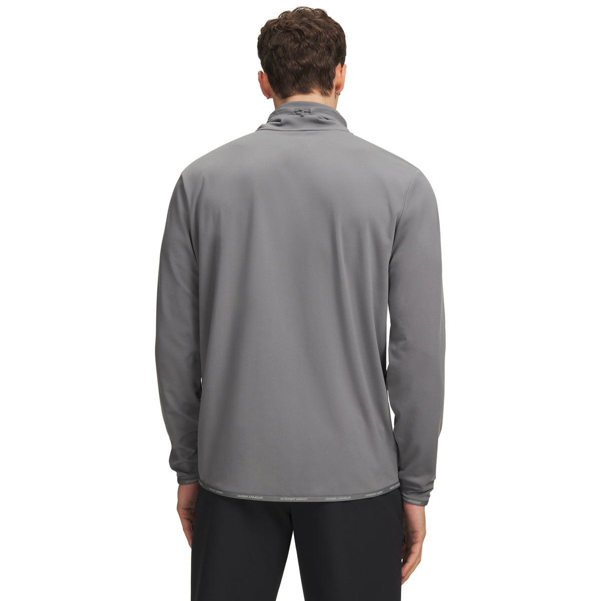 Under Armour Drive Men's Funnel Neck Pullover - Clay Green / Titanium