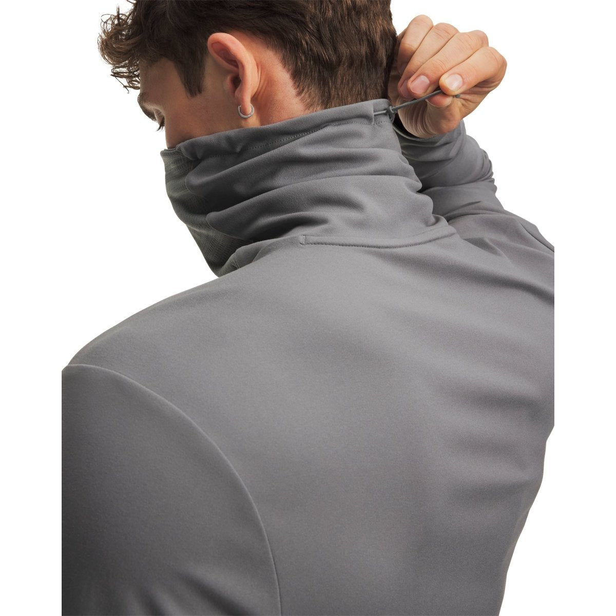 Under Armour Drive Men's Funnel Neck Pullover - Clay Green / Titanium - Under Armour