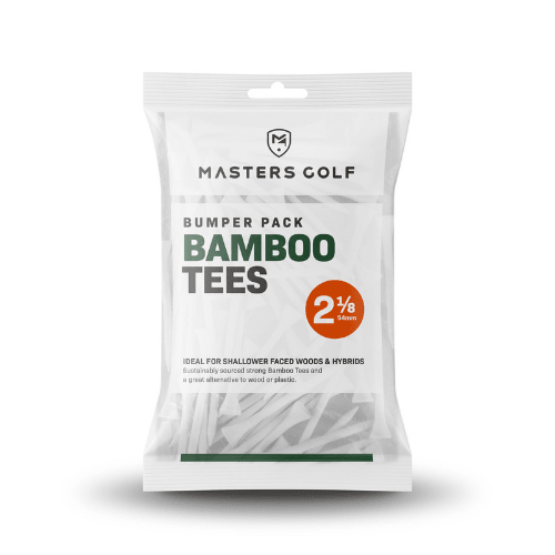 Masters Bamboo Tees Bumper Bag - 2 1/8" (54mm) - Masters Golf