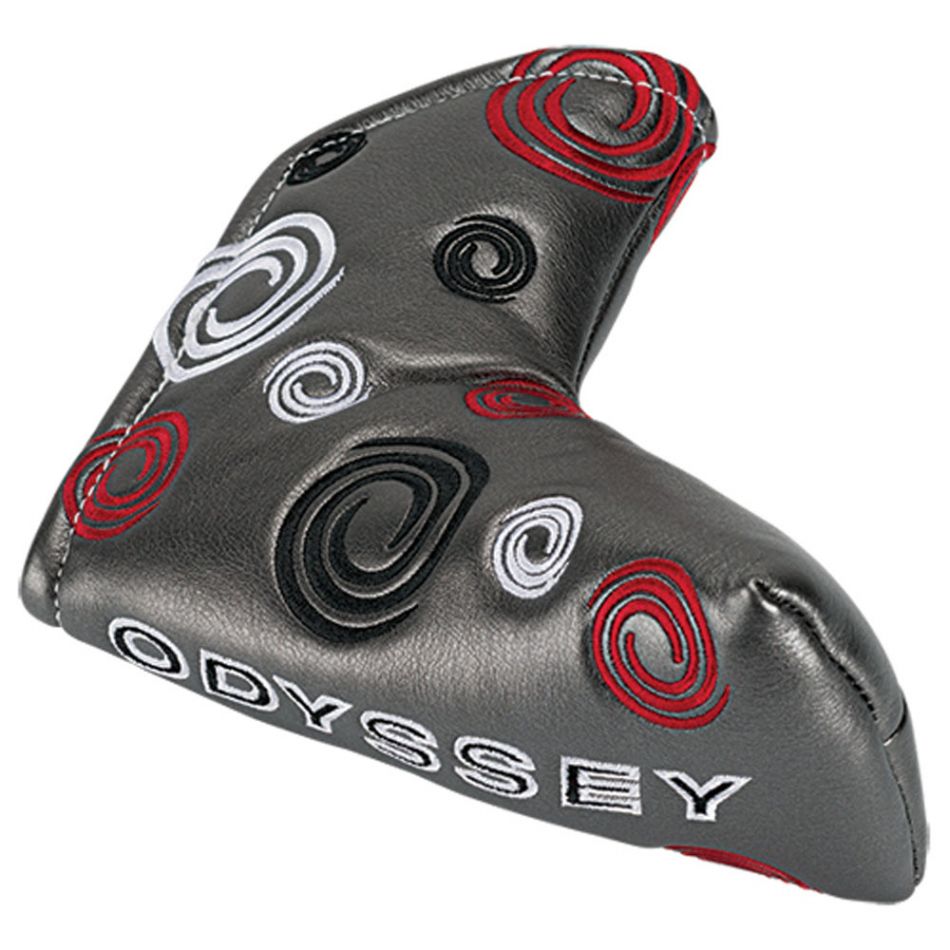 Odyssey Blade Swirl Putter Headcover Black Silver White | Odyssey | Evolution Golf