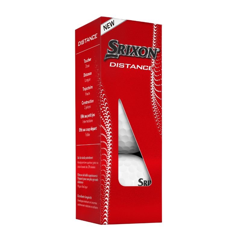 Srixon Distance Golf Balls (3 Ball Sleeve) - Srixon