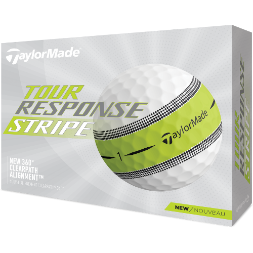 TaylorMade Tour Response Stripe Golf Balls | TaylorMade | TaylorMade | Evolution Golf