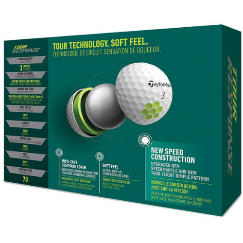 Taylormade Tour Response Golf Balls - Taylormade Golf Balls | TaylorMade | Evolution Golf