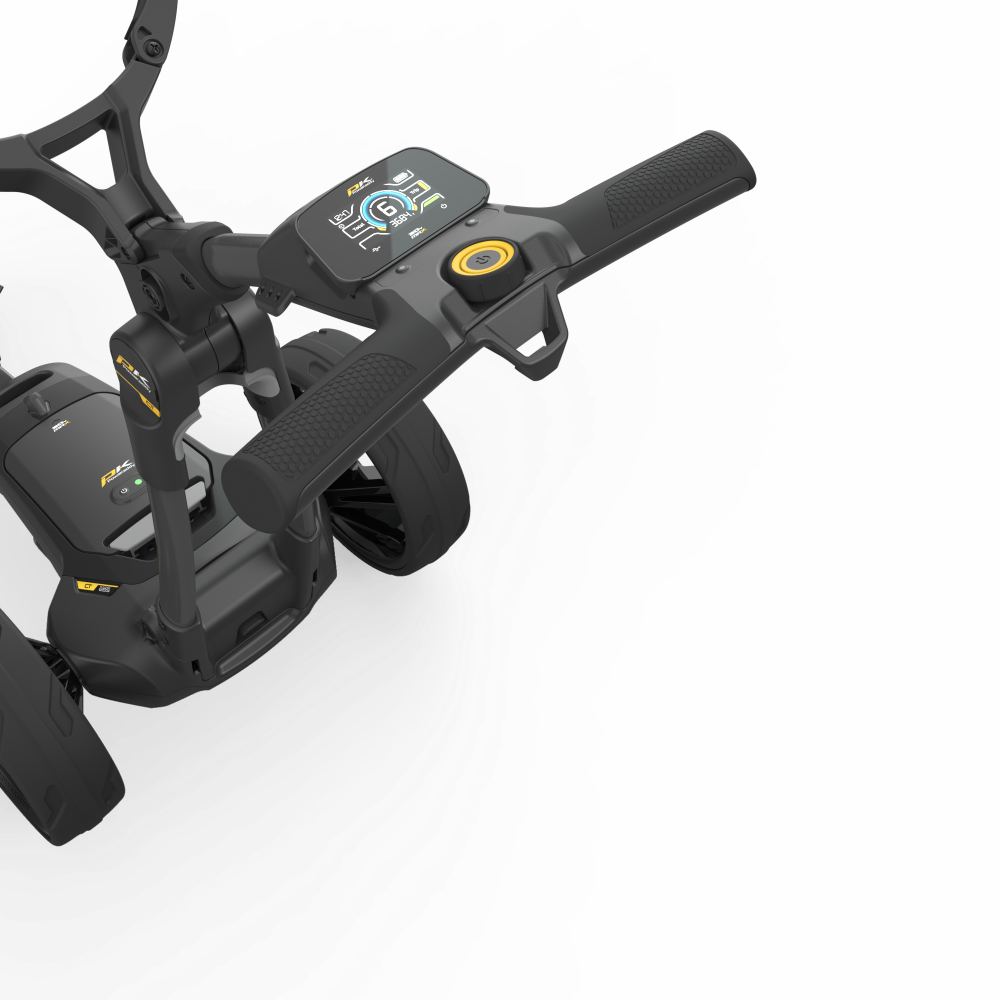 PowaKaddy CT6 GPS EBS Electric Golf Trolley Gun Metal