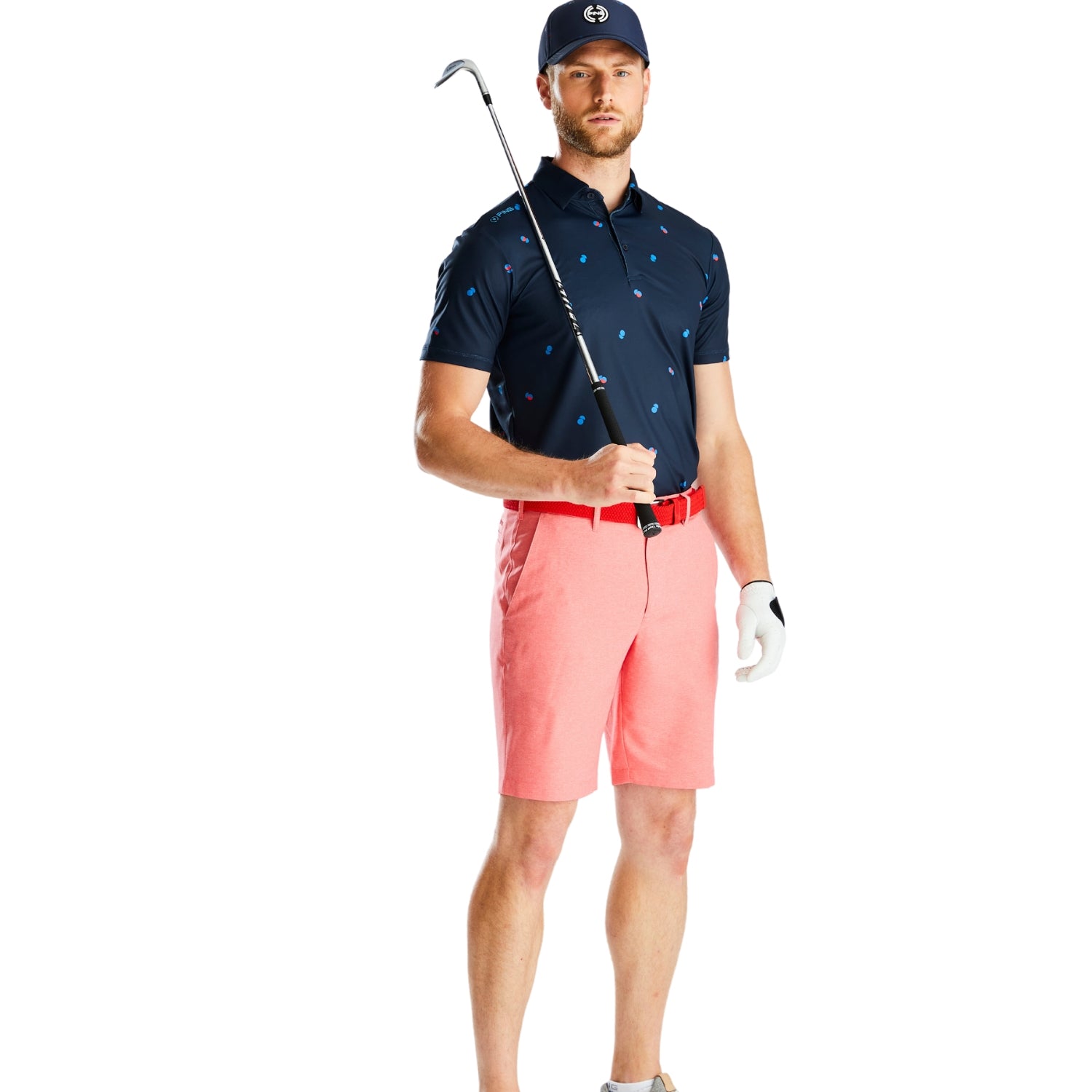 Ping Two Tone Mens Golf Polo Shirt