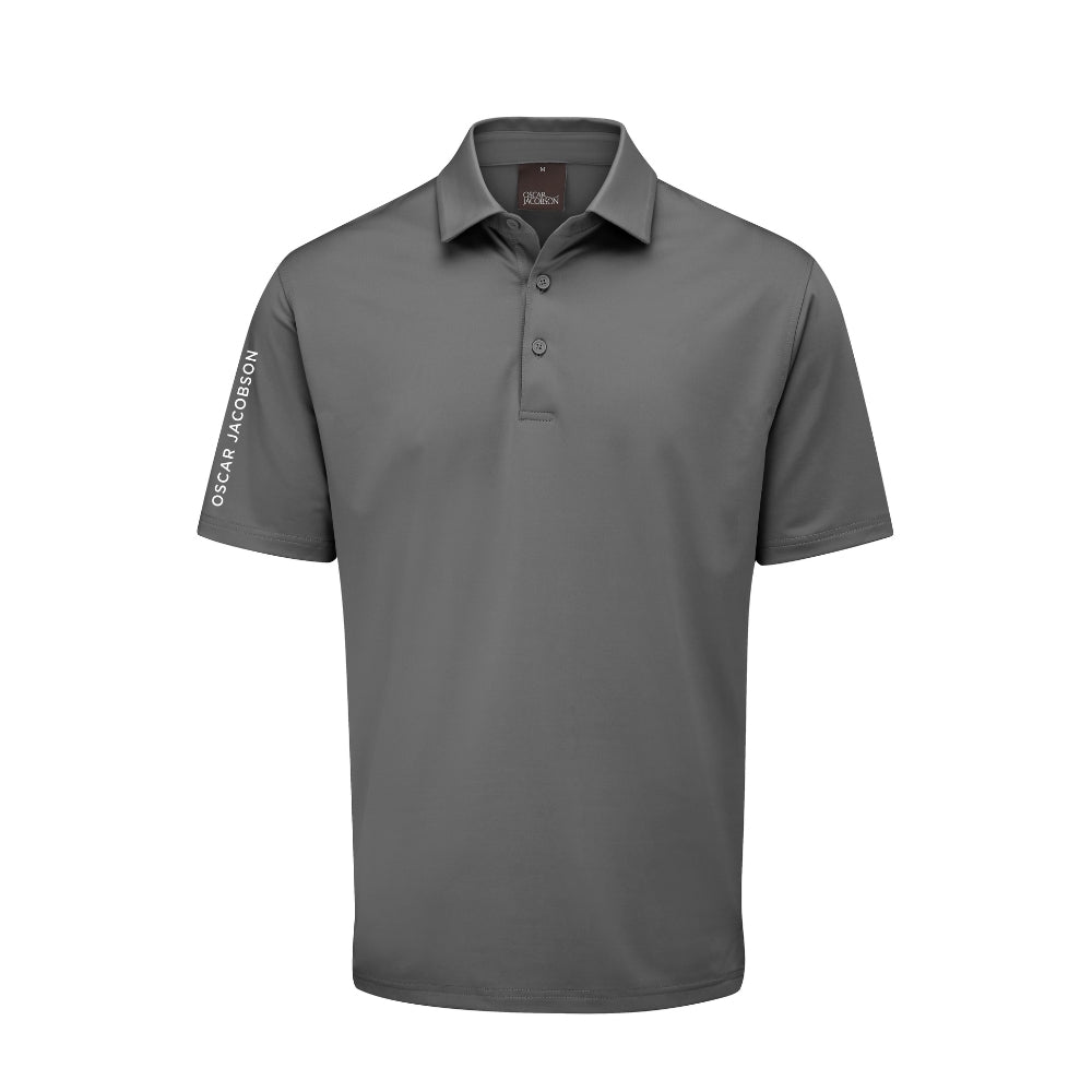 Oscar Jacobson Bullock Polo Shirt - Pewter