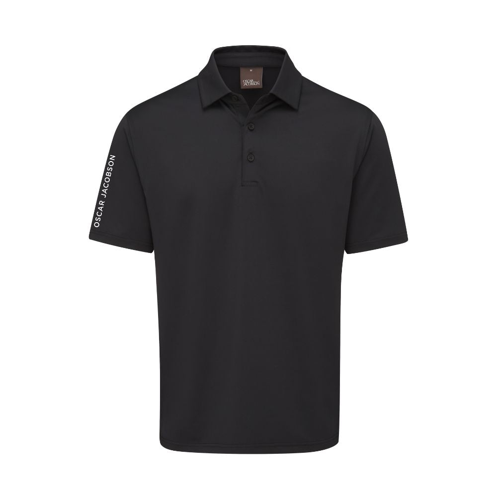 Oscar Jacobson Bullock Polo Shirt - Black