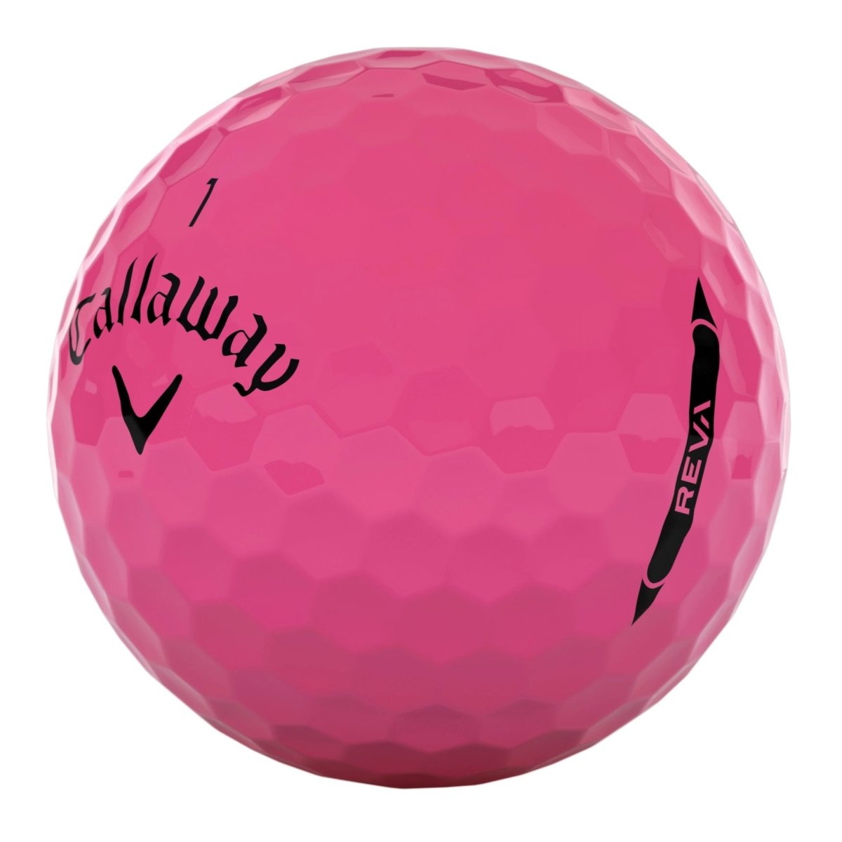 Callaway Reva Pink Golf Balls (3 Ball Sleeve) - Callaway