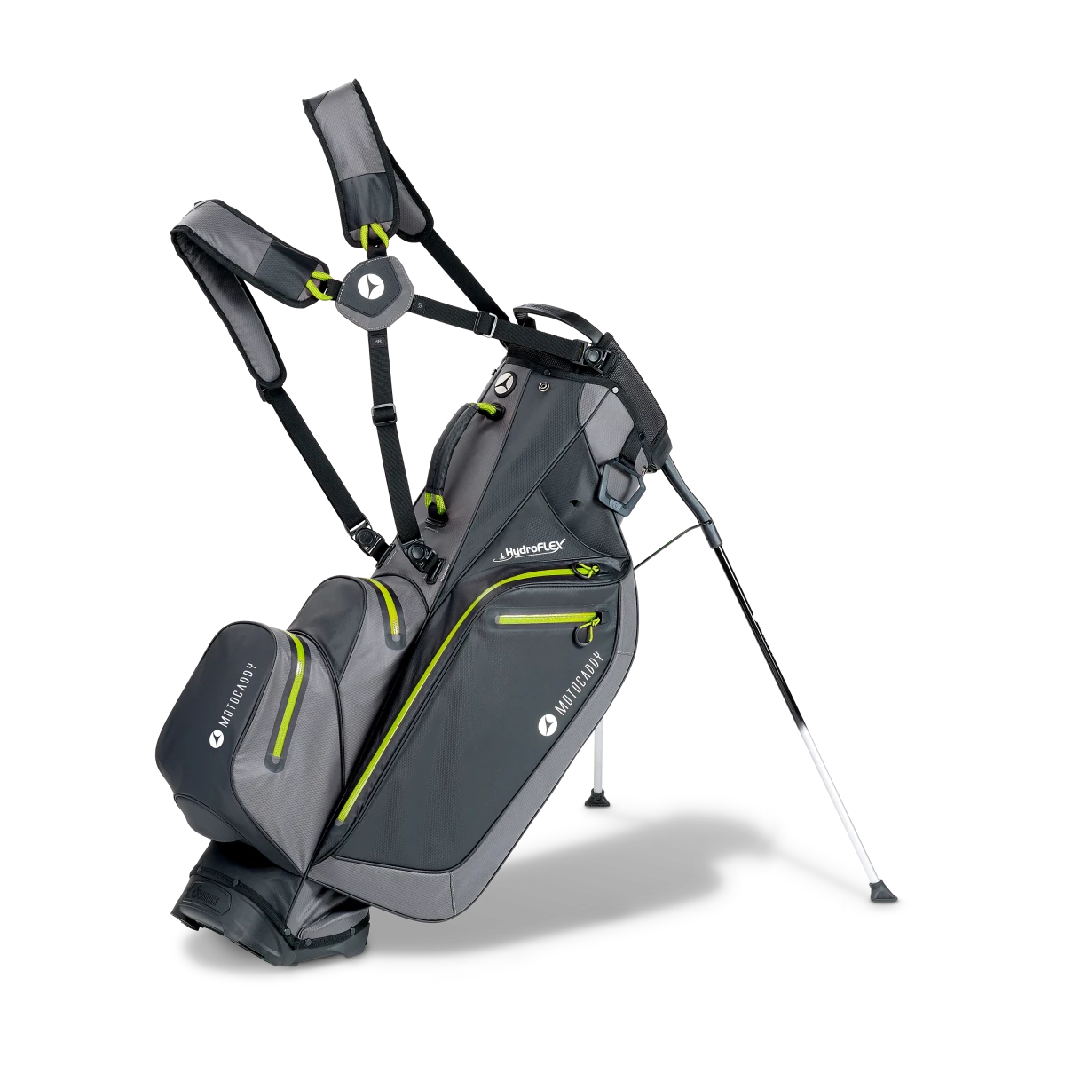 Motocaddy HydroFlex Stand Bag - Lime - Motocaddy