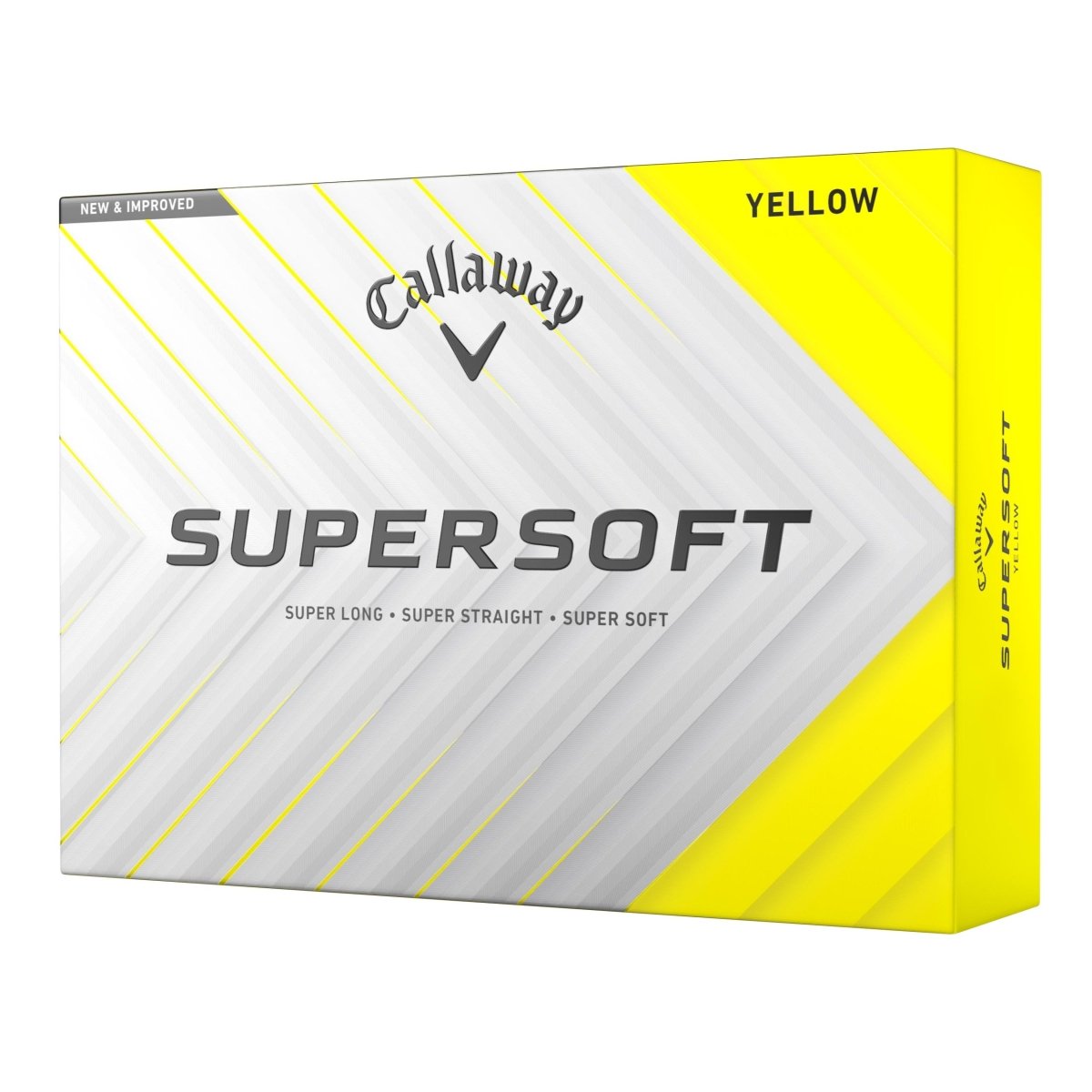 Callaway Supersoft Yellow Golf Balls - Callaway