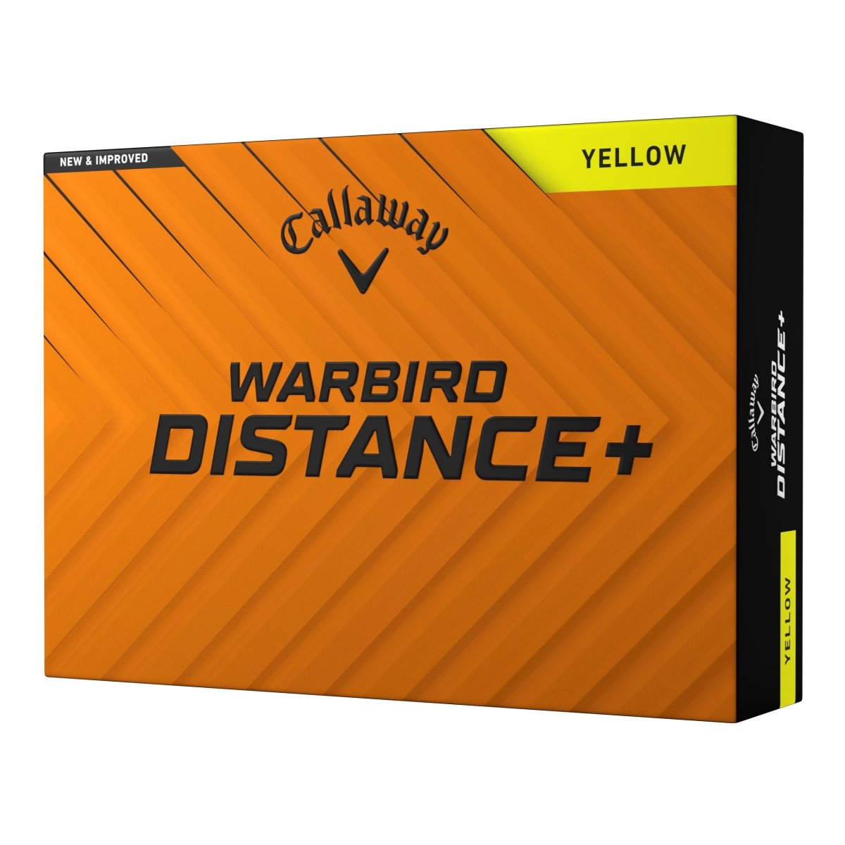 Callaway Warbird Distance Yellow Golf Balls - Callaway