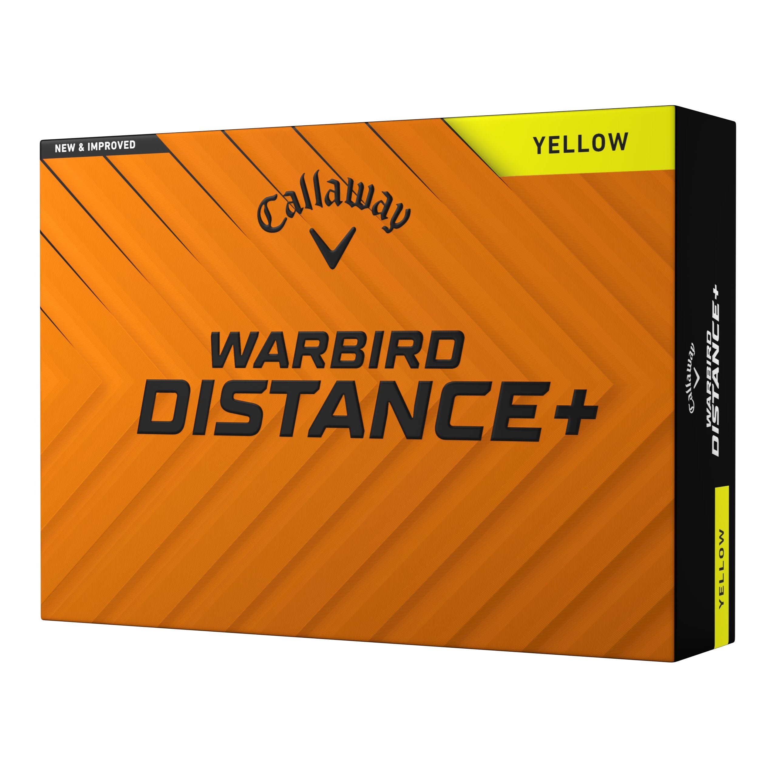 Callaway Warbird Distance Yellow Golf Balls