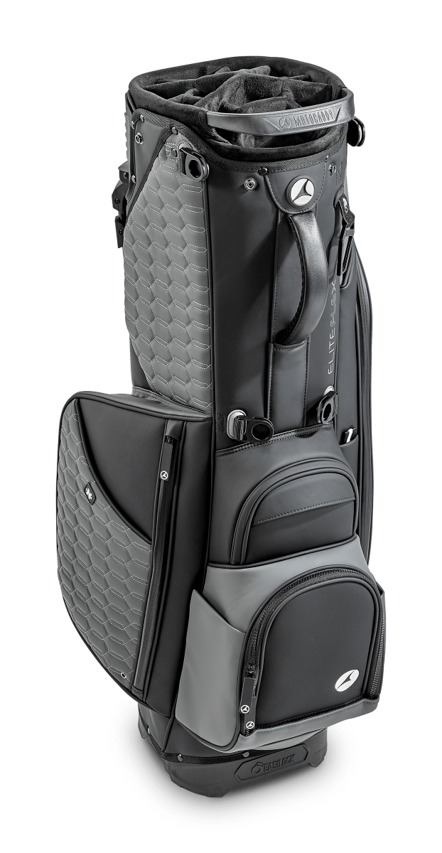 Motocaddy EliteFLEX Hybrid Stand Bag - Charcoal/Black - Motocaddy