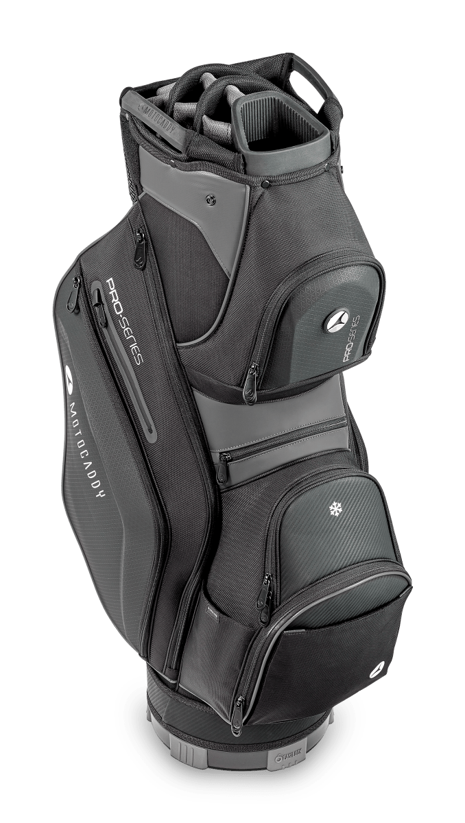 Motocaddy 2025 Pro Series Cart Bag - Charcoal - Motocaddy