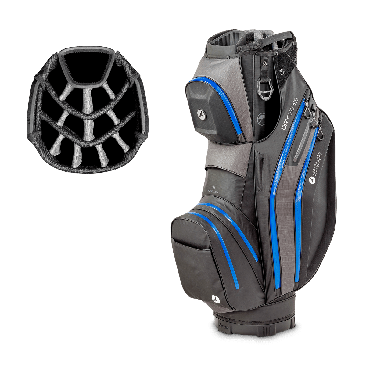 Motocaddy 2026 Dry Series Cart Bag - Blue - Motocaddy