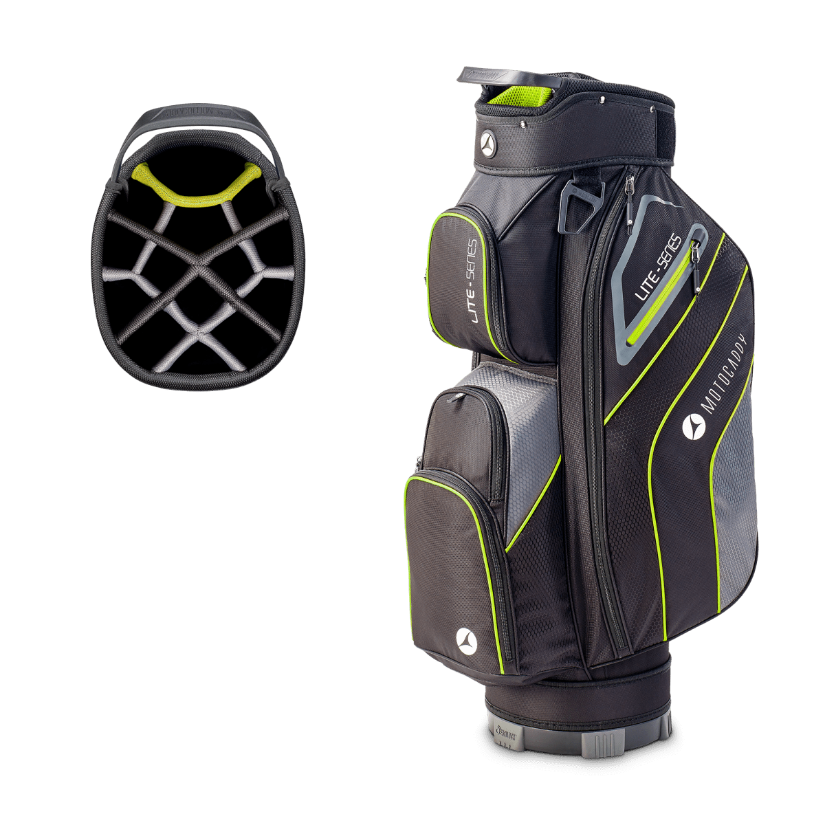 Motocaddy 2026 Lite Series Golf Cart Bag - Lime - Motocaddy