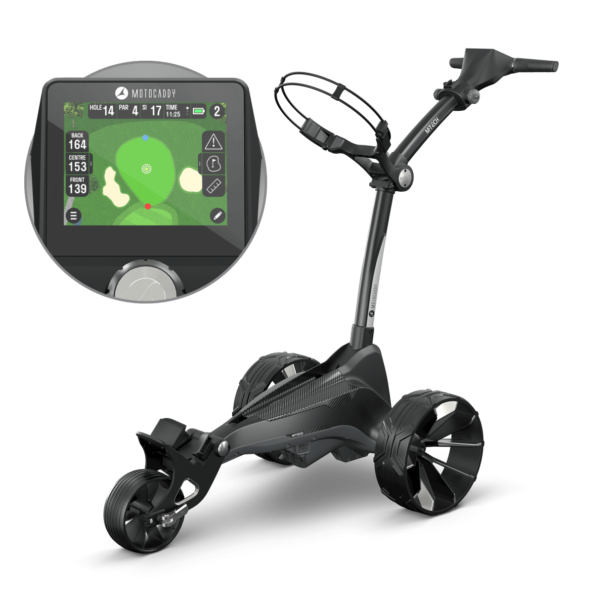 Motocaddy 2026 M-Tech GPS Electric Golf Trolley – Ultra+ Lithium