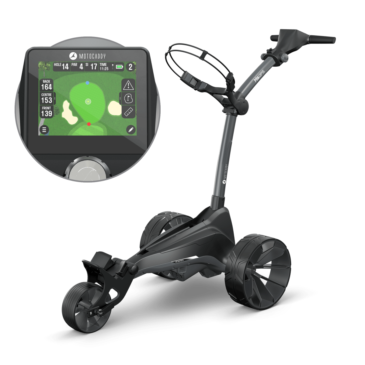 Motocaddy 2026 M5 GPS Standard Lithium Golf Trolley - Motocaddy