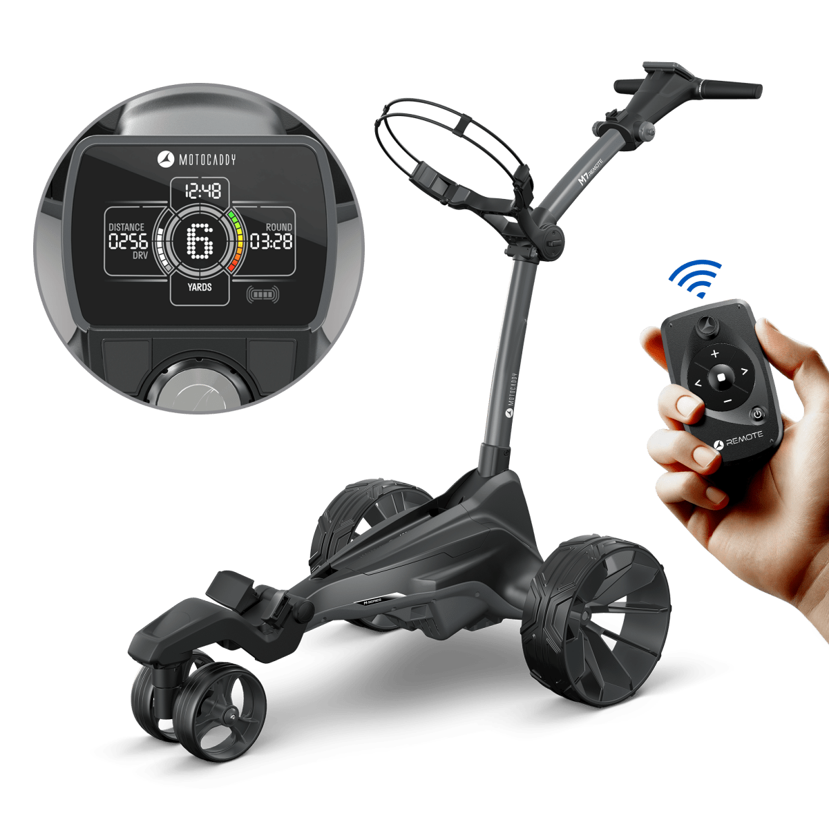 Motocaddy 2026 M7 Remote Electric Trolley - Ultra Lithium - Motocaddy