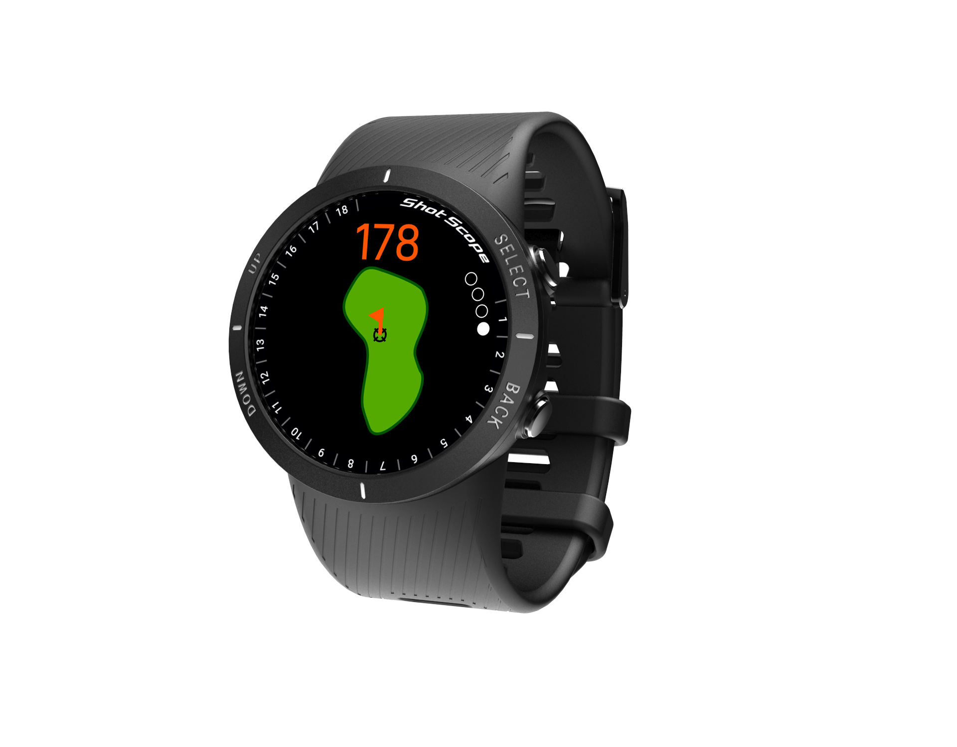 Shot Scope V5 Black GPS GPS & Tracking Watch