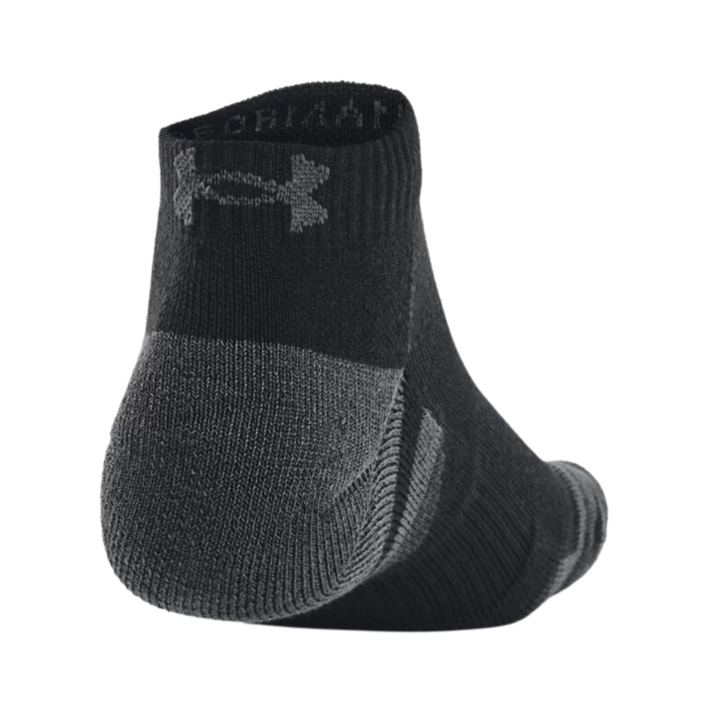 UA Performance Tech 3pk Low Cut Socks