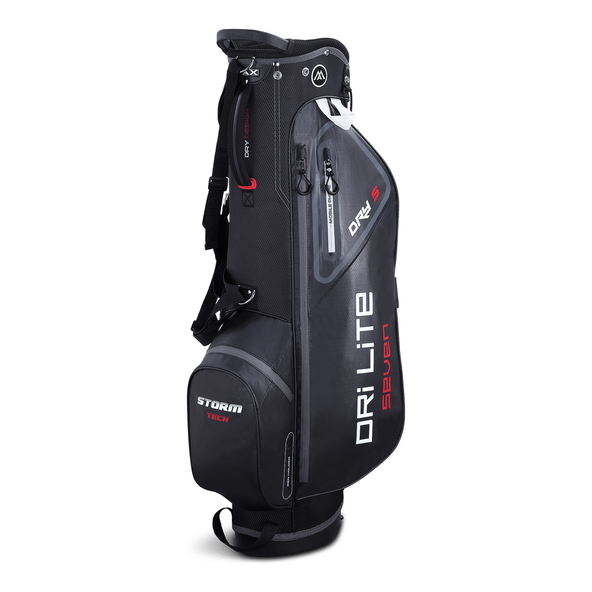 Big Max Dri Lite Seven G Golf Stand Bag - Black - Big Max