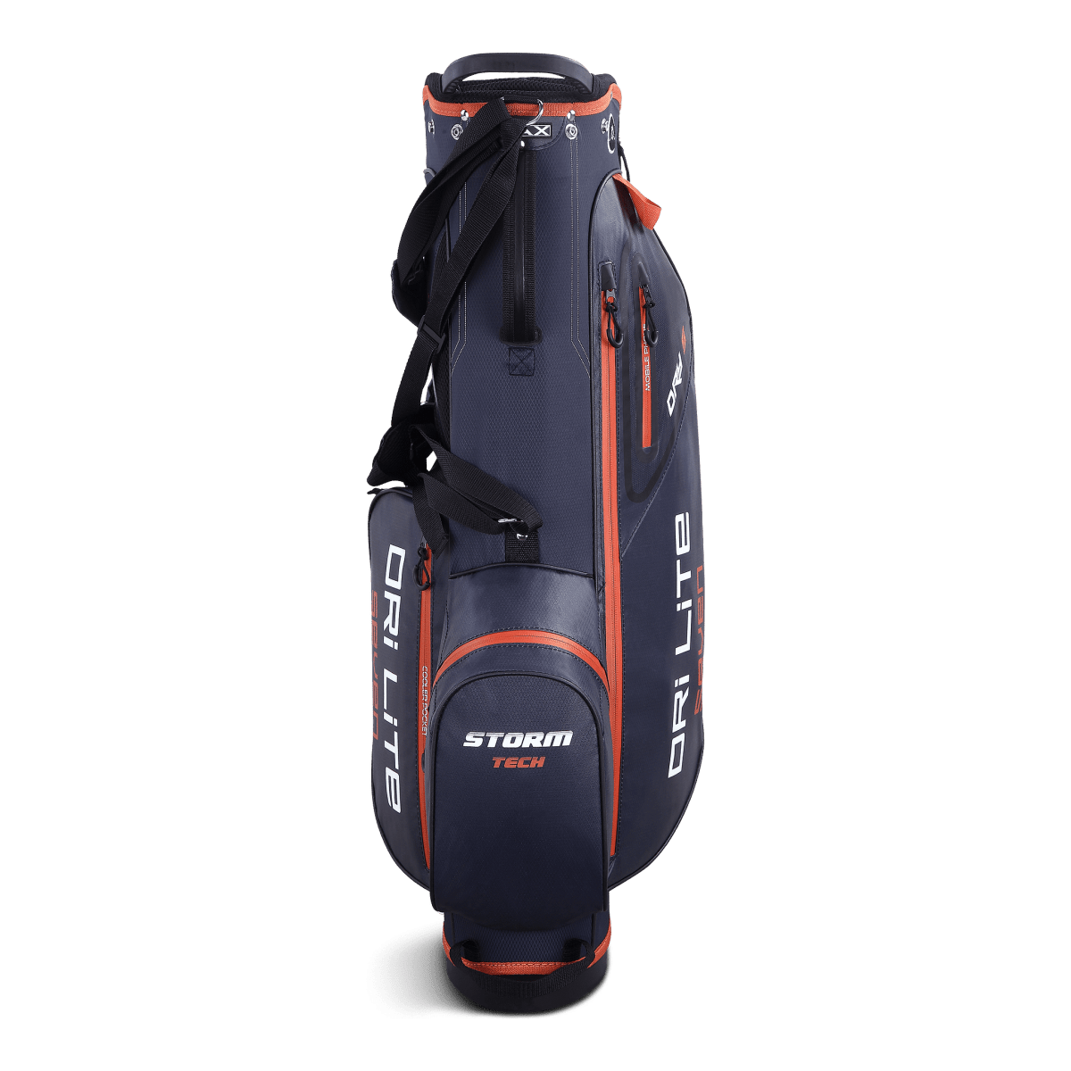 Big Max Dri Lite Seven G Golf Stand Bag - Steelblue / Rust - Big Max