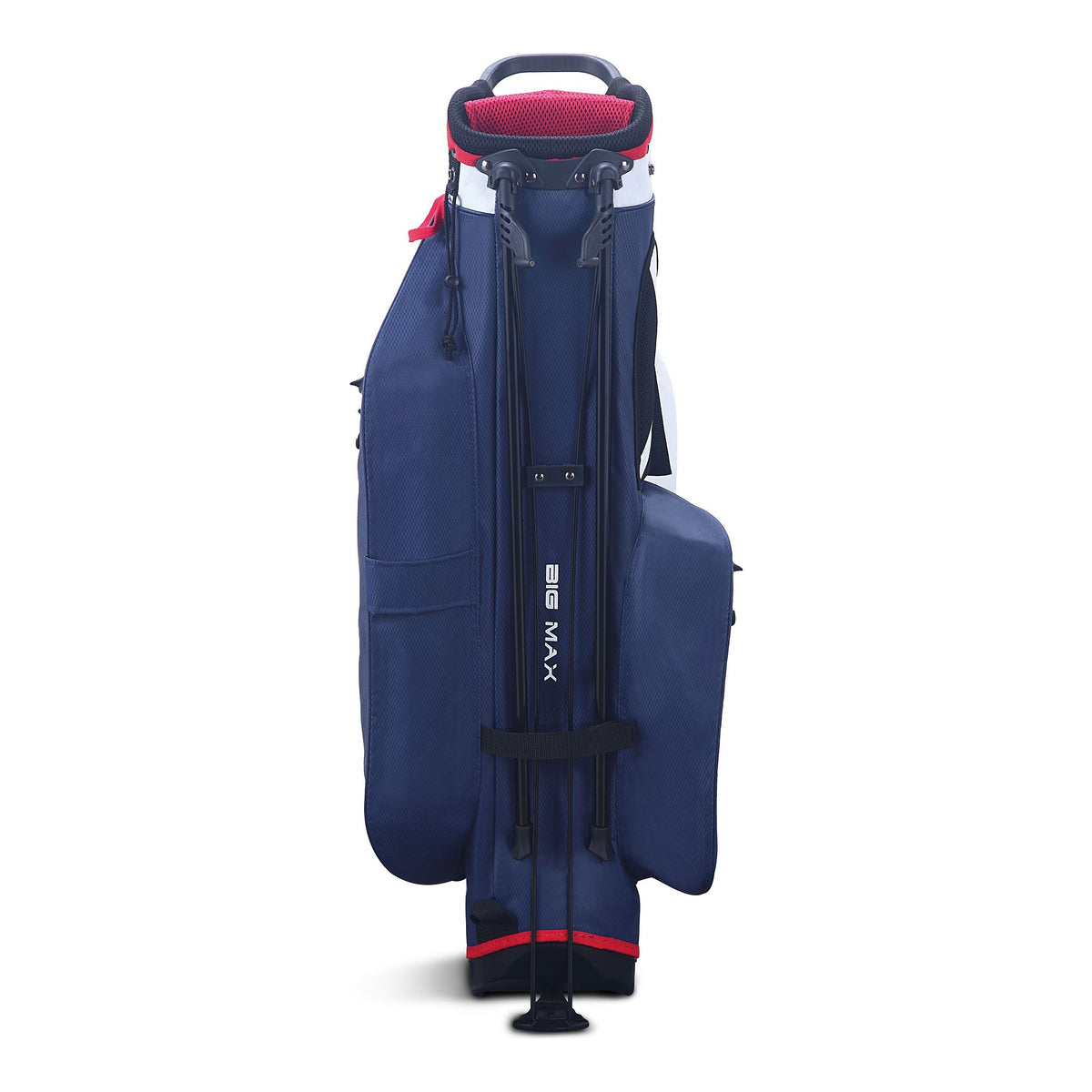 Big Max Dri Lite Seven G Golf Stand Bag - Navy / White / Red
