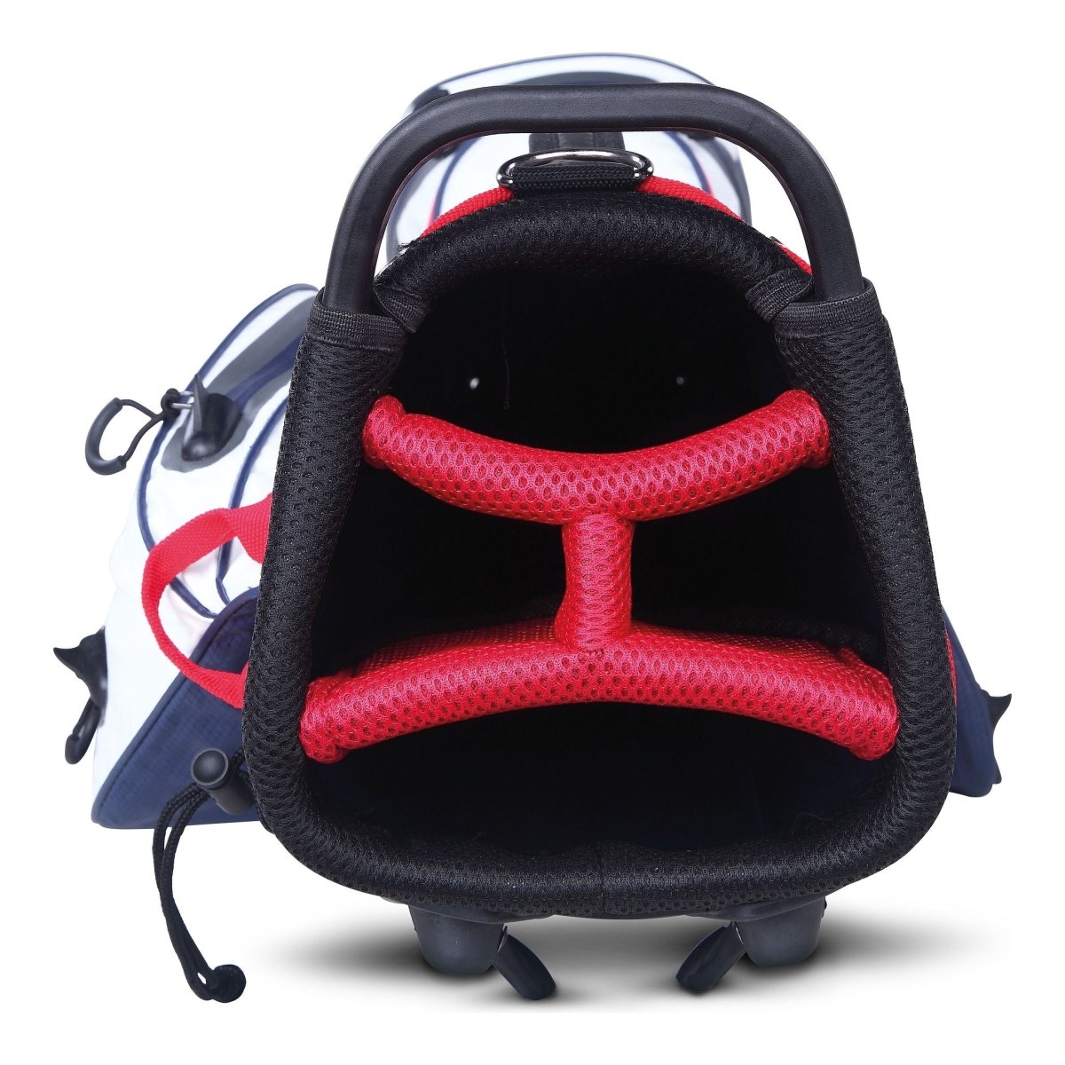 Big Max Dri Lite Seven G Golf Stand Bag - Navy / White / Red - Big Max