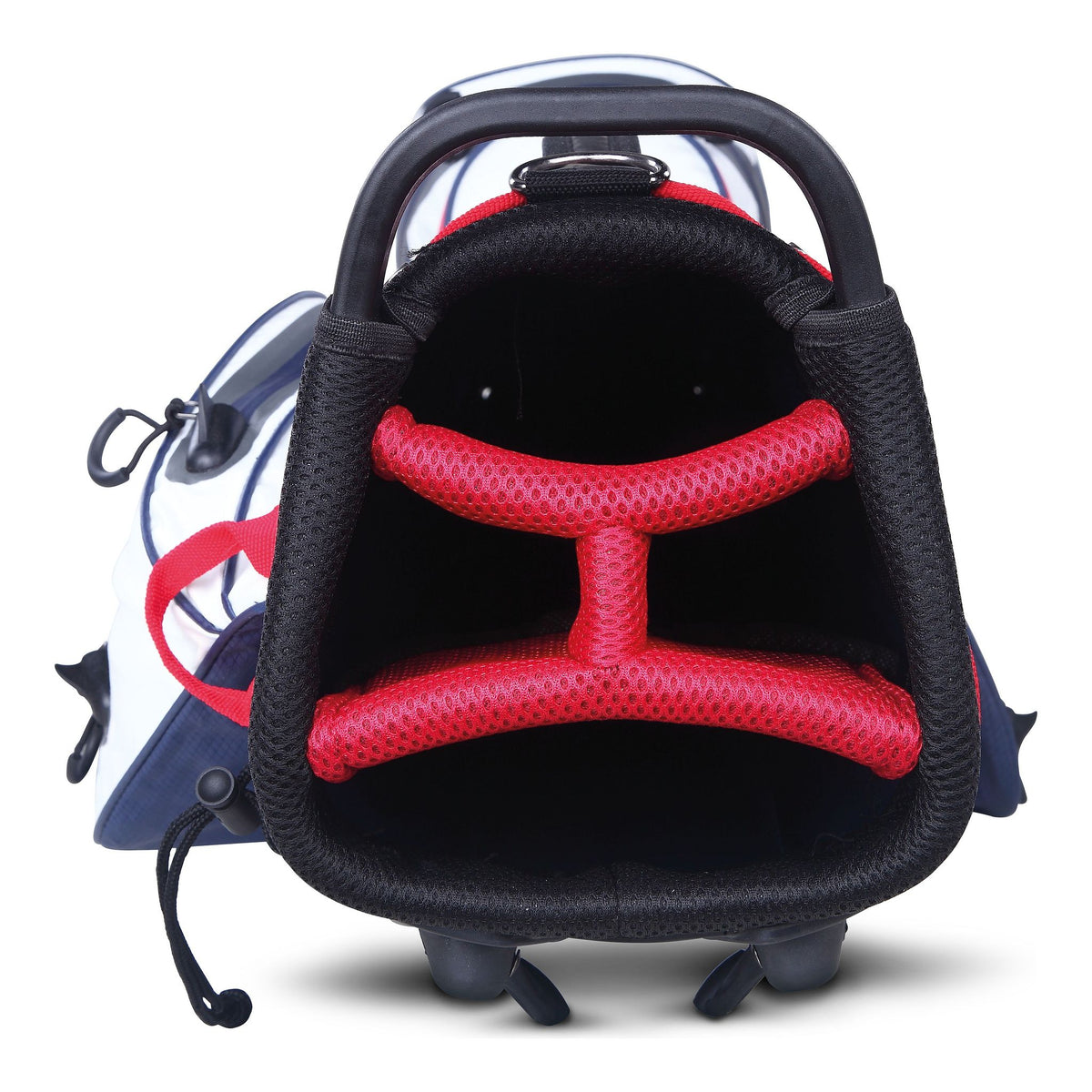 Big Max Dri Lite Seven G Golf Stand Bag - Navy / White / Red