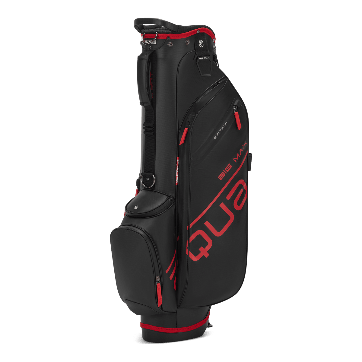 Big Max Aqua Seven H Golf Bag - Black / Red - Big Max