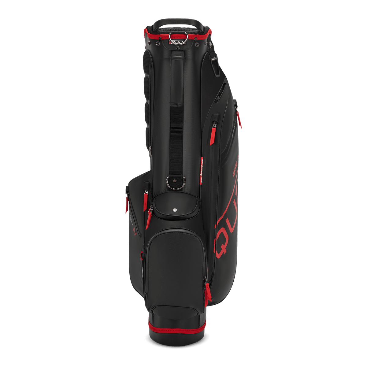 Big Max Aqua Seven H Golf Bag - Black / Red