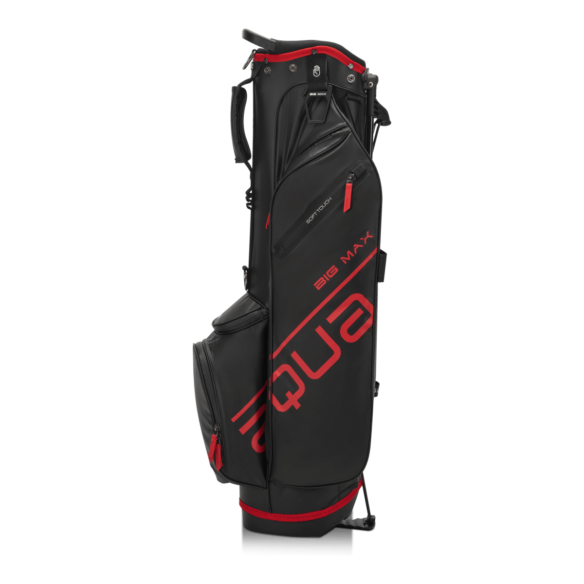 Big Max Aqua Seven H Golf Bag - Black / Red - Big Max