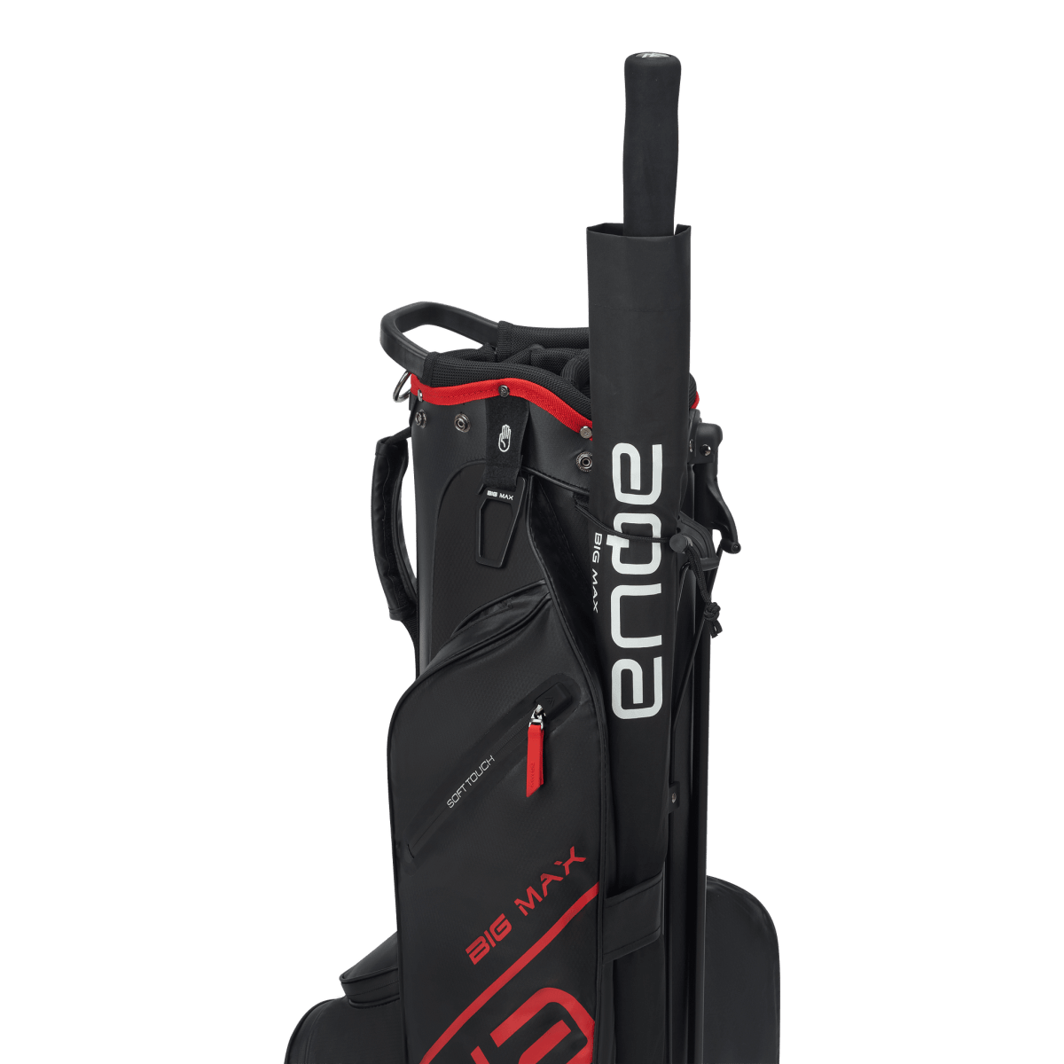 Big Max Aqua Seven H Golf Bag - Black / Red - Big Max