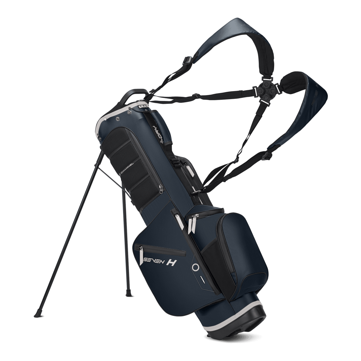 Big Max Aqua Seven H Golf Bag - Blueberry / White - Big Max