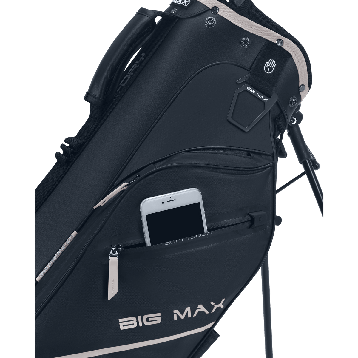 Big Max Aqua Seven H Golf Bag - Blueberry / White