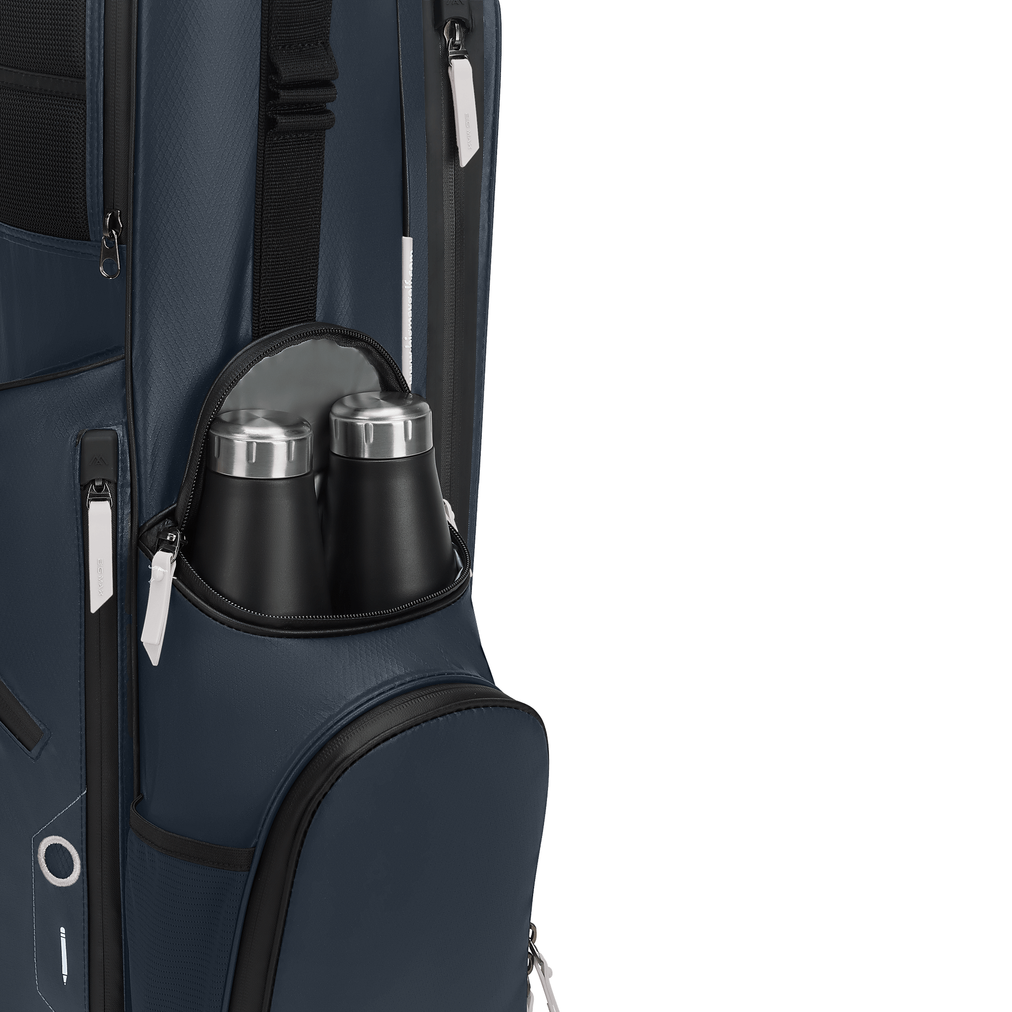 Big Max Aqua Seven H Golf Bag - Blueberry / White