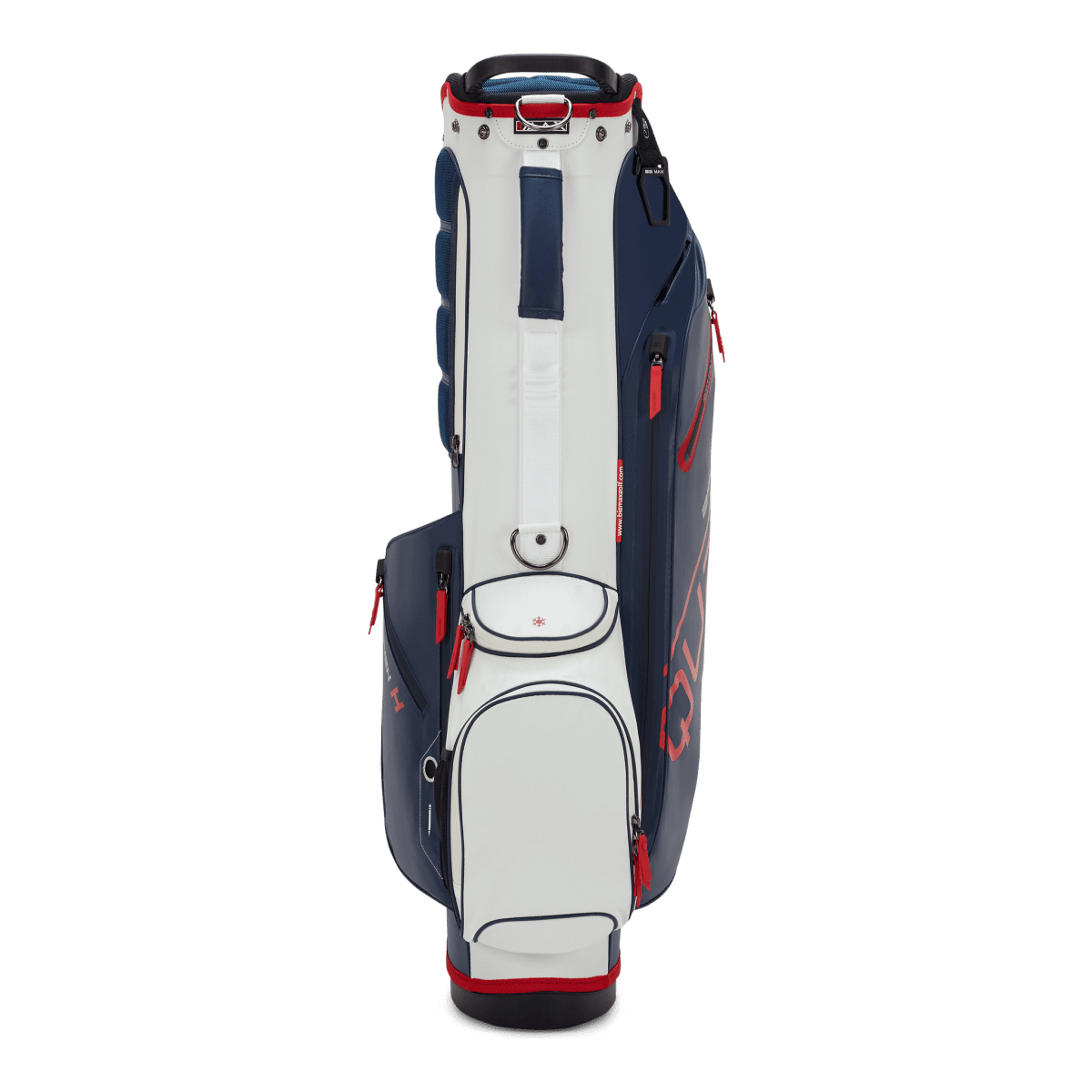 Big Max Aqua Seven H Golf Bag - Navy / White / Red - Big Max