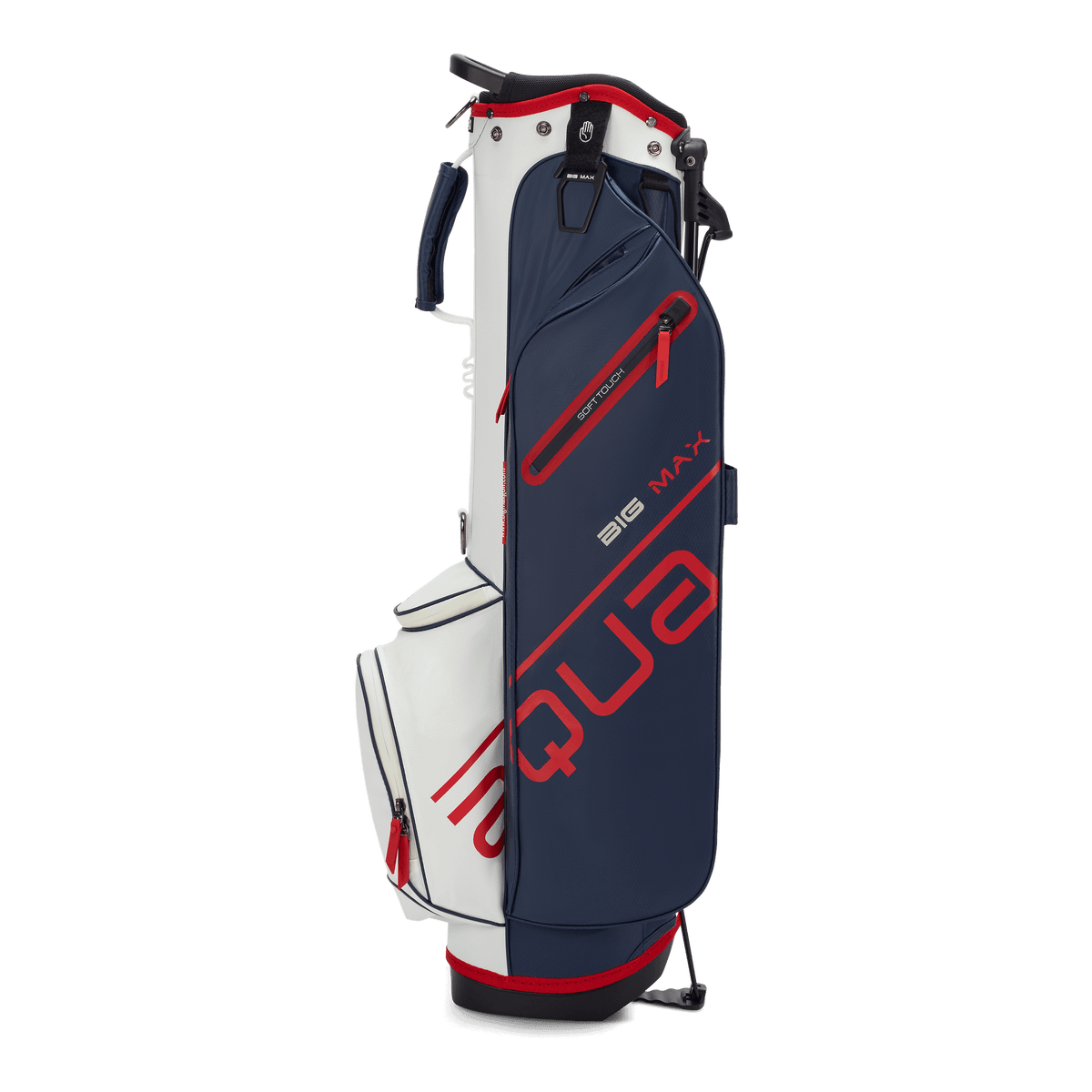 Big Max Aqua Seven H Golf Bag - Navy / White / Red