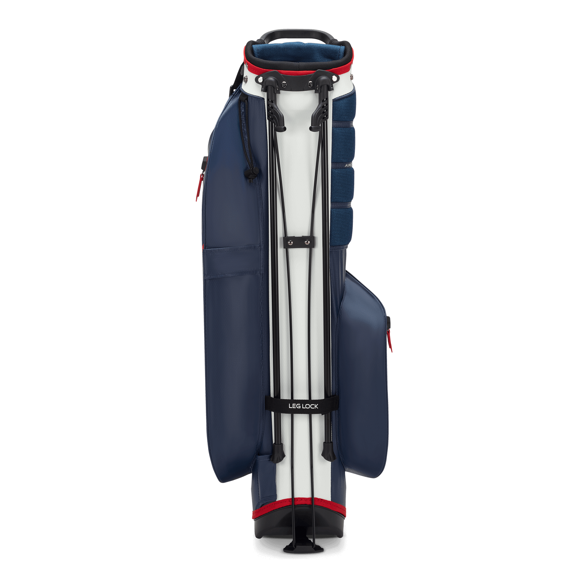 Big Max Aqua Seven H Golf Bag - Navy / White / Red