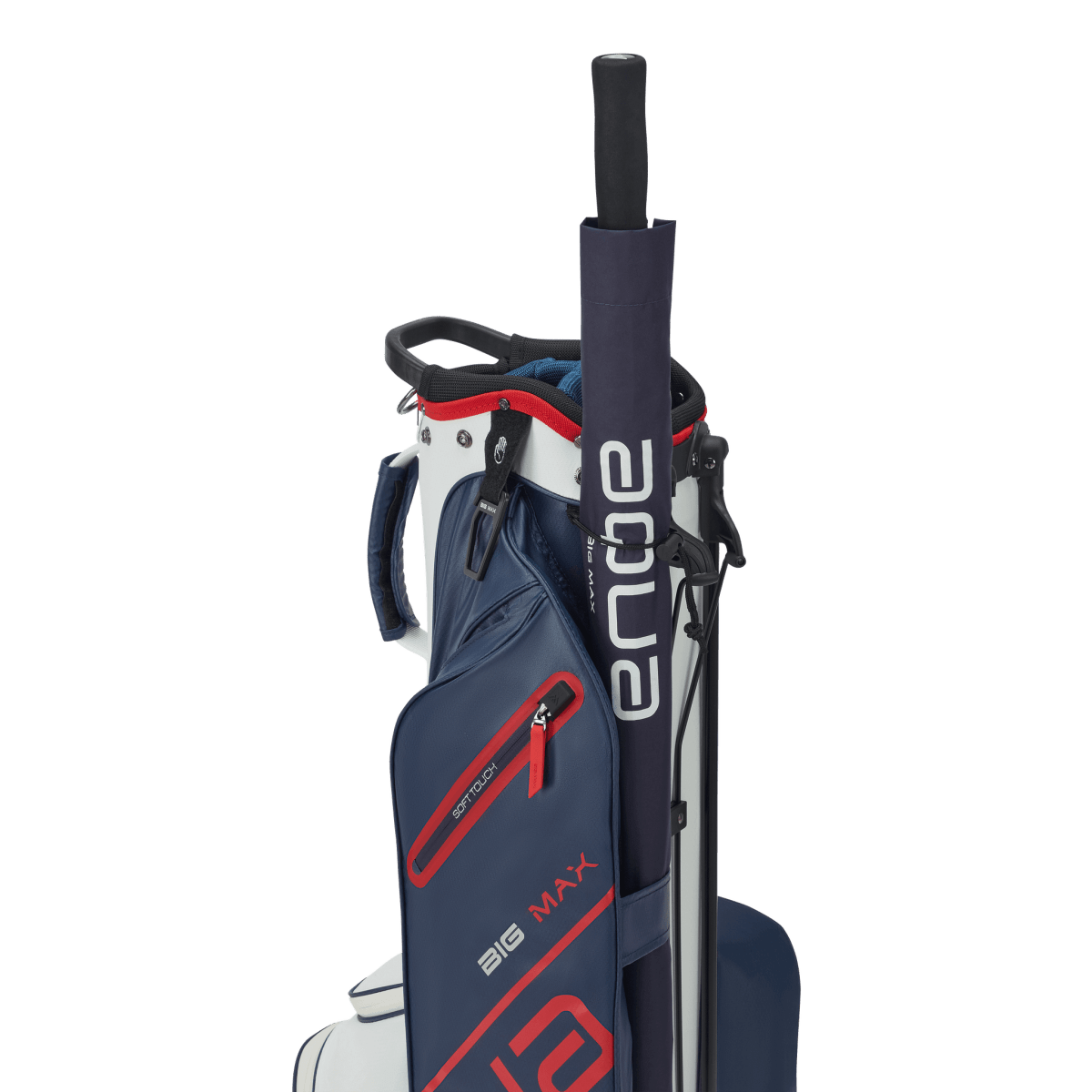 Big Max Aqua Seven H Golf Bag - Navy / White / Red - Big Max