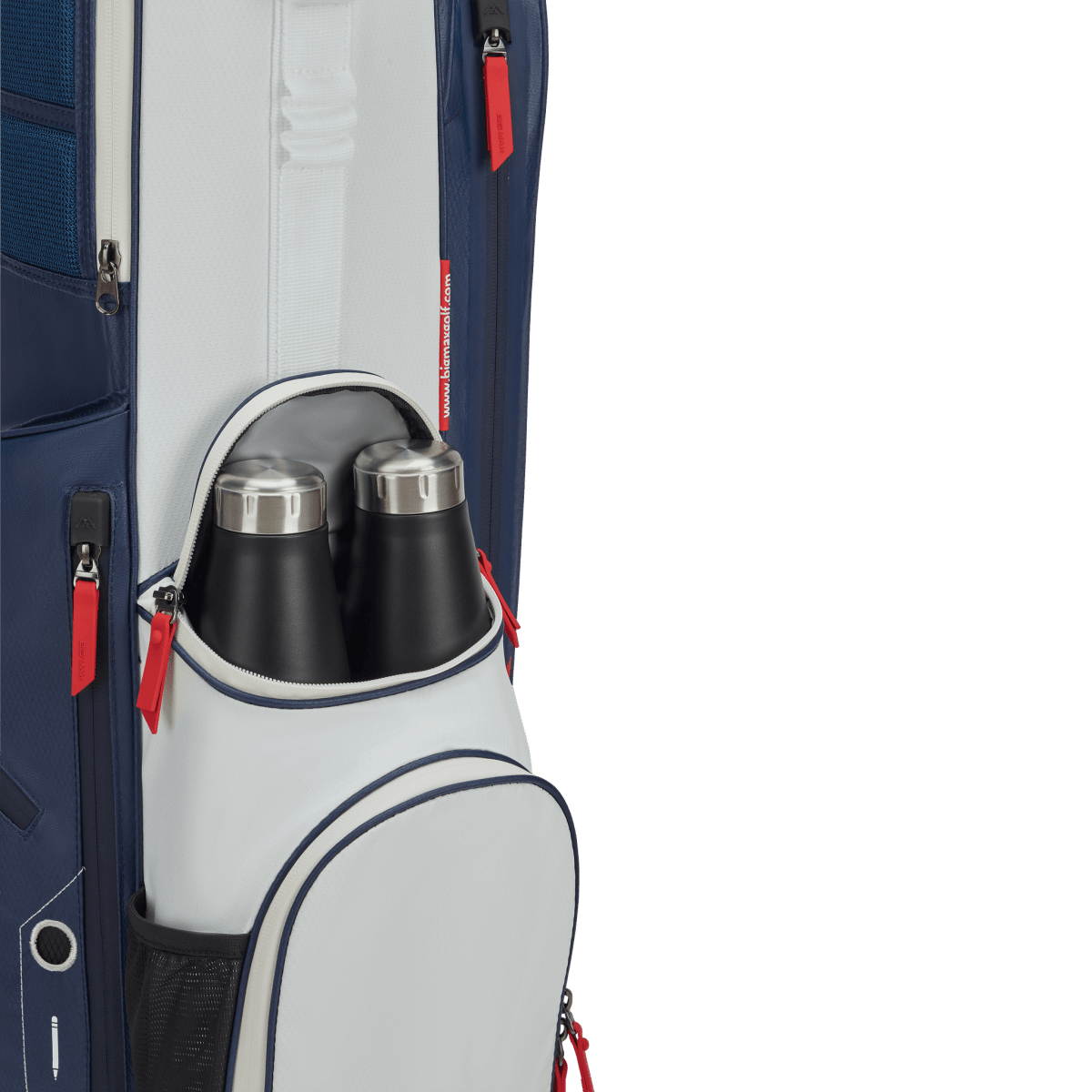 Big Max Aqua Seven H Golf Bag - Navy / White / Red - Big Max